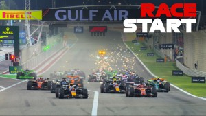 Štart veľkej ceny Bahrainu v roku 2024